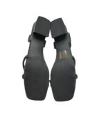 Sandale dama Franco Banetti  38, imitatie de piele, negru - imagine 2