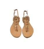 Sandale dama Marquiiz 39, material textil, bej - imagine 4