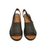 Sandale dama Mammamia 39, piele, negru - imagine 3