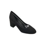 Pantofi dama Lulu 36, material textil, negru