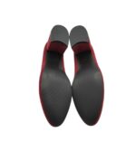 Pantofi dama Franco Banetti 36, material textil, rosu - imagine 2