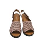 Sandale dama Mammamia 39, piele, roz - imagine 3