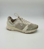 Geox Adidasi dama Geox marimea 40, piele si textil, albi cu gri