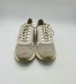 Geox Adidasi dama Geox marimea 40, piele si textil, albi cu gri - imagine 3
