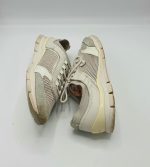 Geox Adidasi dama Geox marimea 40, piele si textil, albi cu gri - imagine 4