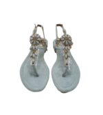 Sandale dama Marquiiz 38, material textil, albastru - imagine 4