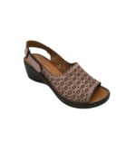 Sandale dama Mammamia 37, piele, roz