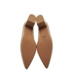 Pantofi dama Lulu , imitatie de piele, bej - imagine 4