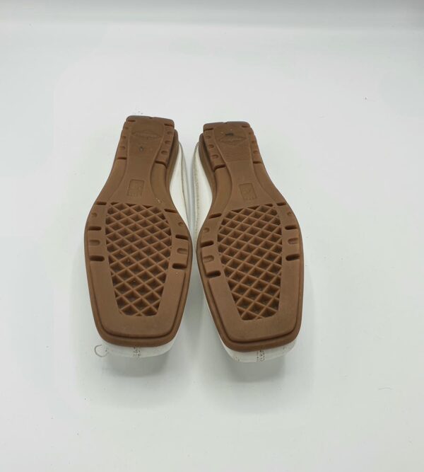 Saboti dama M&S 37.5 , piele ,alb - imagine 5