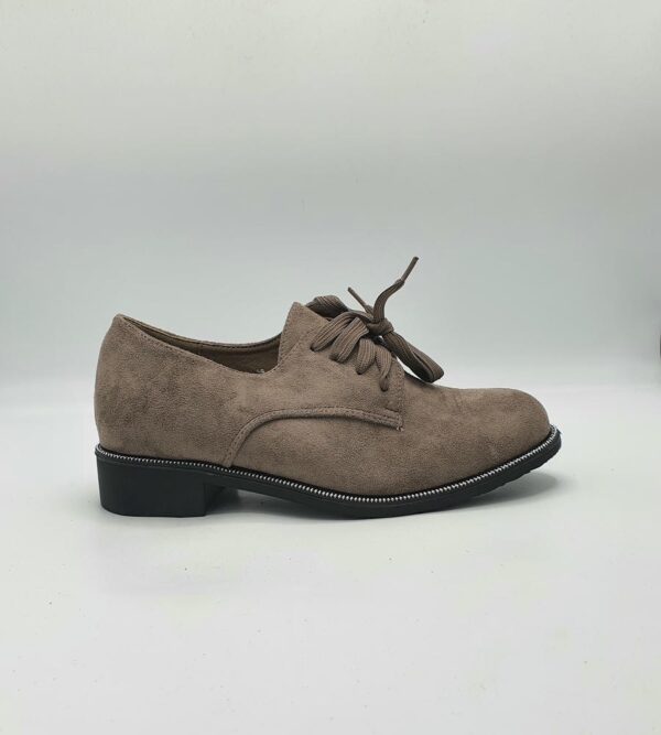 Pantofi dama Franco Banetti 38 , material textil , maro - imagine 1