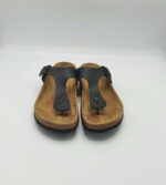 Saboti barbati Biolife 41 , imitatie de piele , negru - imagine 3