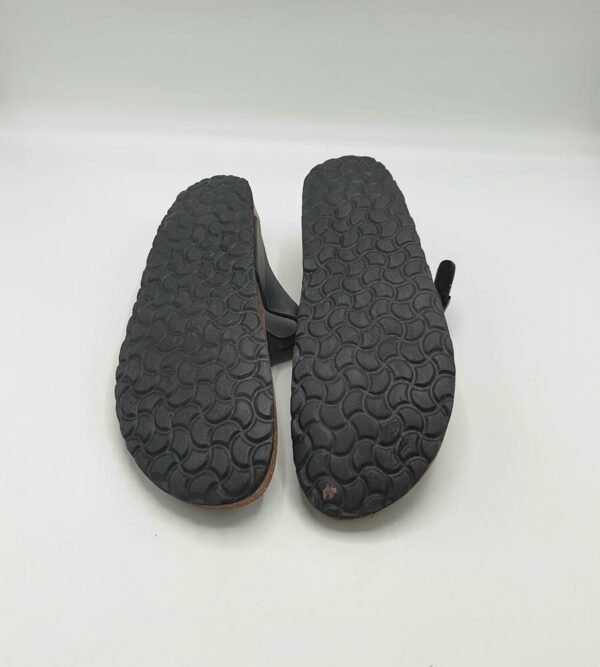 Saboti barbati Biolife 41 , imitatie de piele , negru - imagine 5