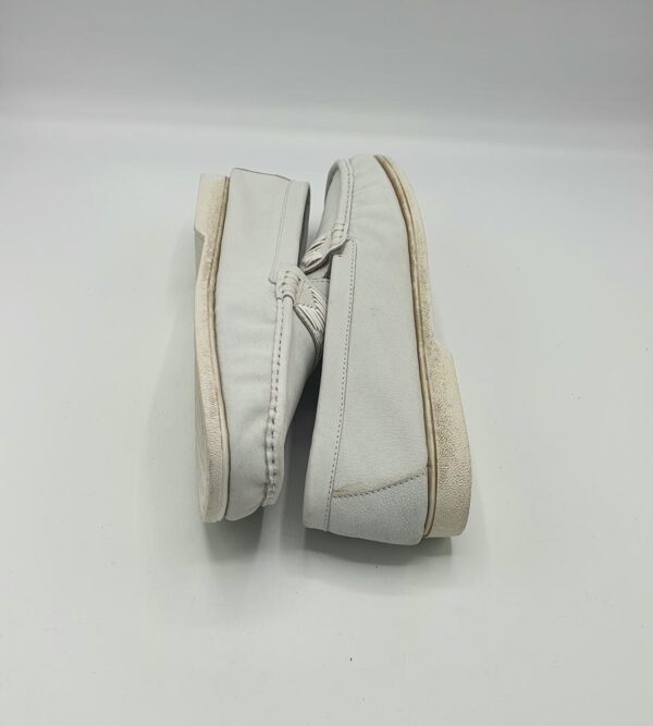 Mocasini  barbati Picnic 43 , piele ,alb - imagine 4