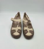 Sandale Hangao 37 , imitatie piele , maro bej - imagine 5