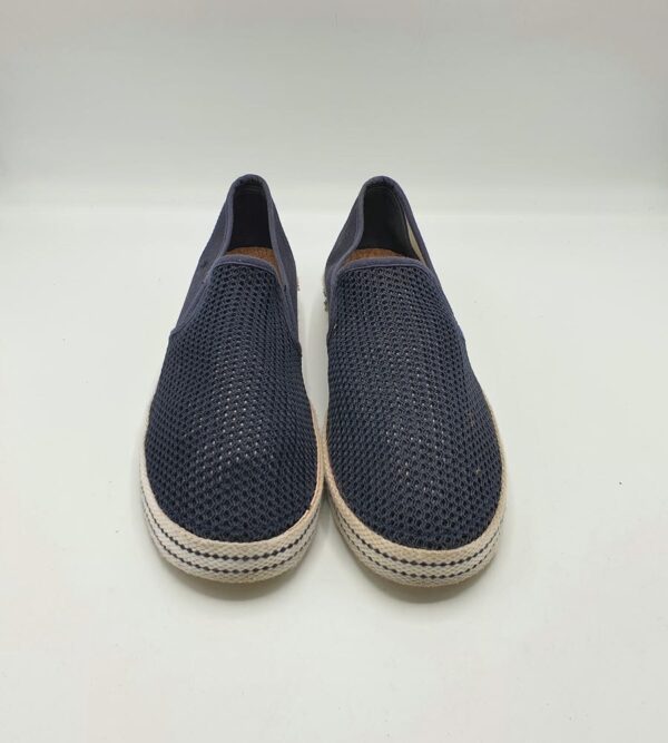 Espadrile barbati 43, material texttil, bleumarin - imagine 3