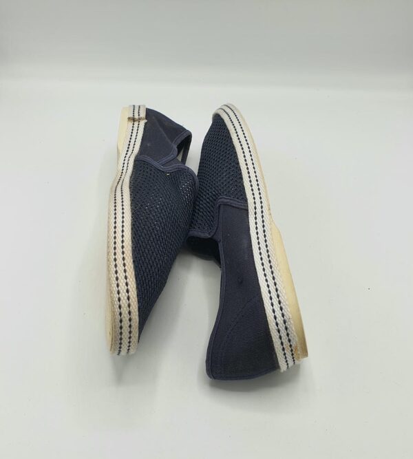 Espadrile barbati 43, material texttil, bleumarin - imagine 4