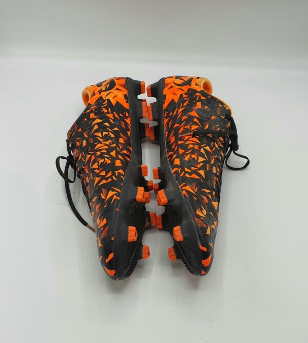 Ghete Sport barbati Sondico 45, imitatie piele , negru portocaliu - imagine 4