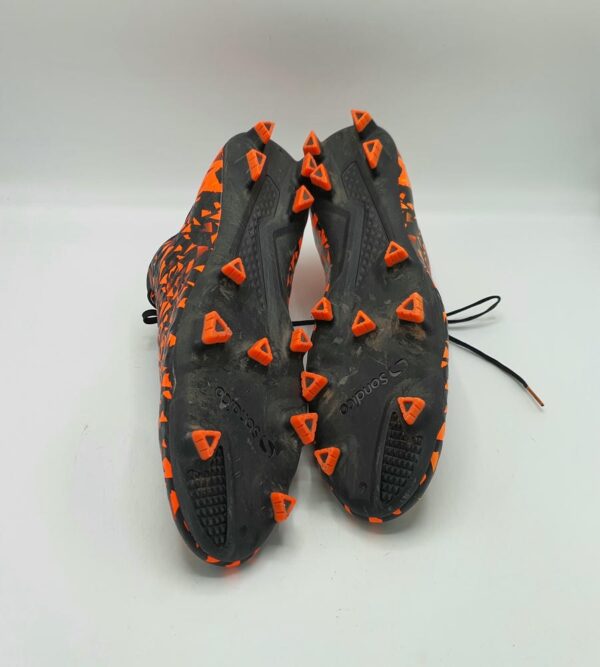 Ghete Sport barbati Sondico 45, imitatie piele , negru portocaliu - imagine 3