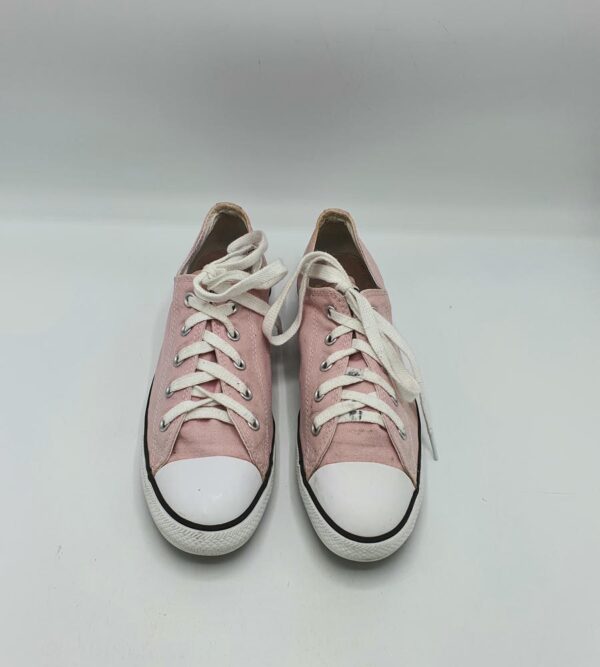 Tenisi dama Converse 39 material textil , roz - imagine 3