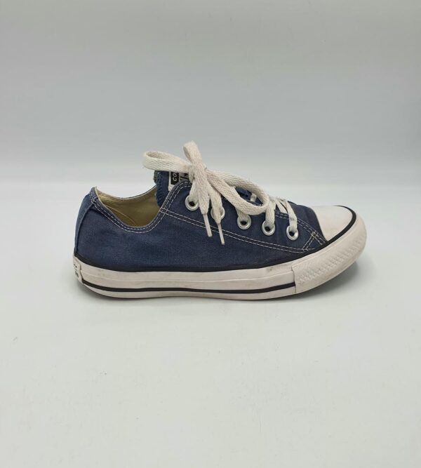 Tenisi dama Converse 36.5 material textil , albastru - imagine 1
