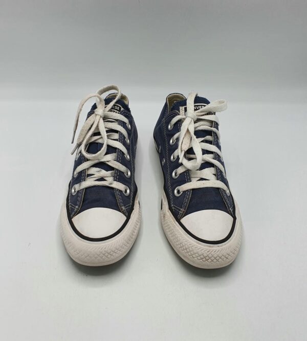 Tenisi dama Converse 36.5 material textil , albastru - imagine 3