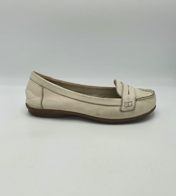 Mocasini dama Hush Puppies 39 , piele , crem - imagine 1