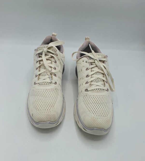 Adidasi dama Skechers 40 , material textil , alb - imagine 3