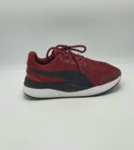 Adidasi dama Puma 39 , material textil , rosu negru