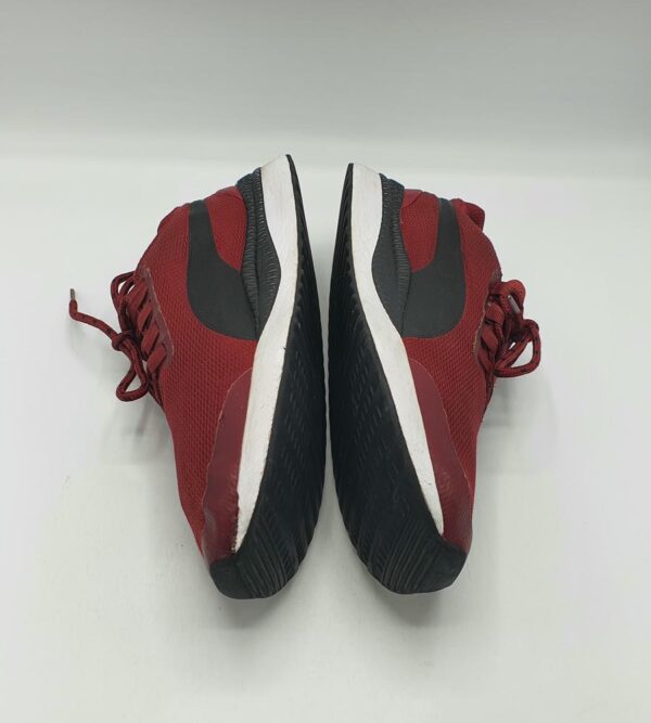 Adidasi dama Puma 39 , material textil , rosu negru - imagine 4