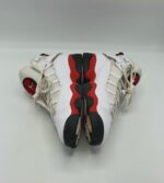 Adidasi dama Jordan 38.5 , piele , alb rosu - imagine 4