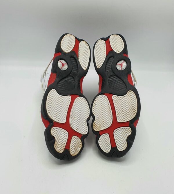 Adidasi dama Jordan 38.5 , piele , alb rosu - imagine 5