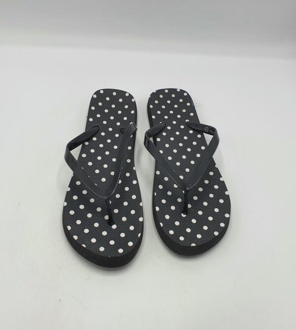 Slapi dama 39 , alte materiale , negru alb - imagine 3