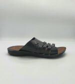 Saboti barbati Sanex 42 , imitatie de piele, negru