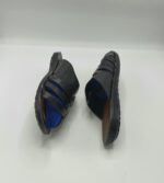 Saboti barbati Sanex 42 , imitatie de piele, negru - imagine 4