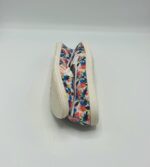 Espadrile dama Esmara 38 , material textil , multicolor - imagine 4