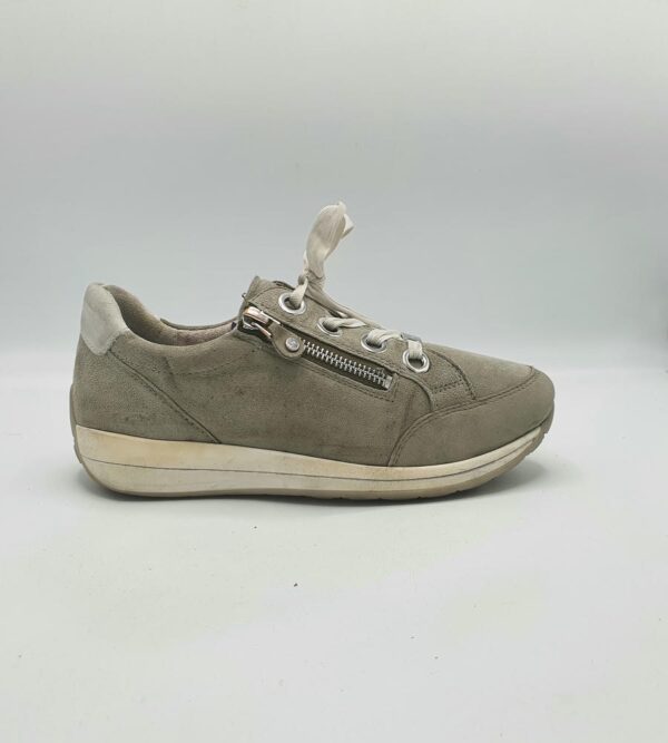 Adidasi dama Ara 39 , piele , gri - imagine 1