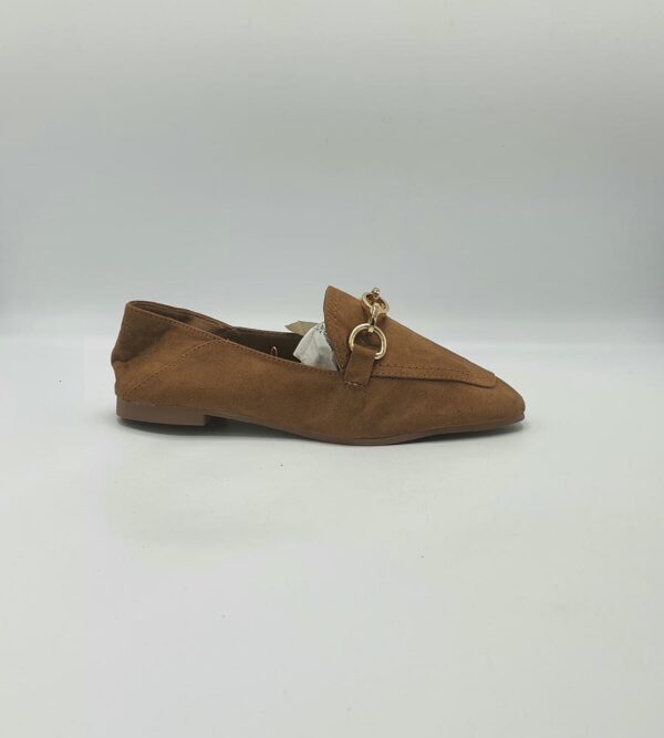 Mocasini dama Primark 37 , material textil, maro - imagine 1