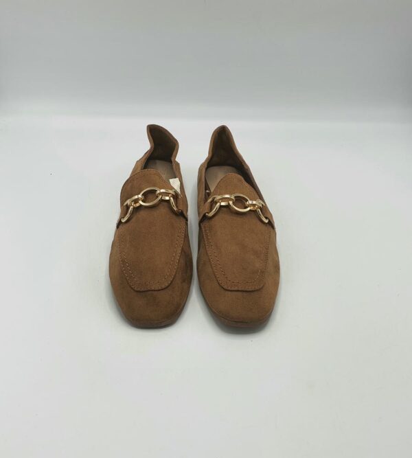 Mocasini dama Primark 37 , material textil, maro - imagine 3
