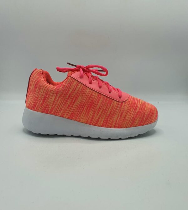 Adidasi dama Effect 39 , material textil , portocaliu roz - imagine 1