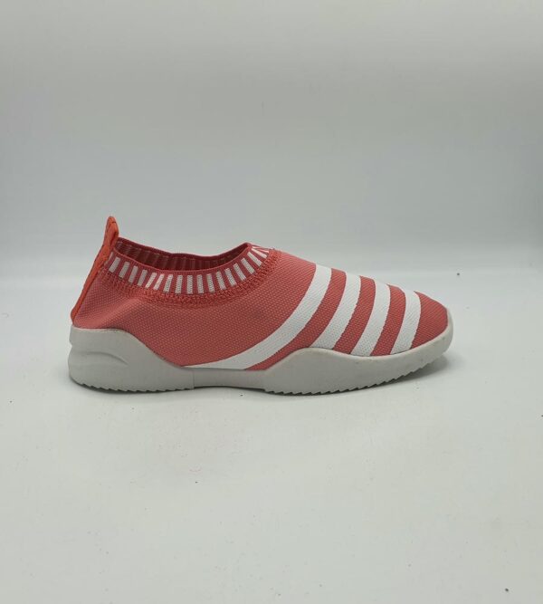 Adidasi dama Lehele 38 , material textil , rosu alb - imagine 1