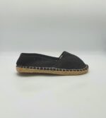 Espadrile dama 38 , material textil , negru