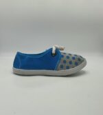 Tenisi dama Baobao 40 , material  textil, albastru gri