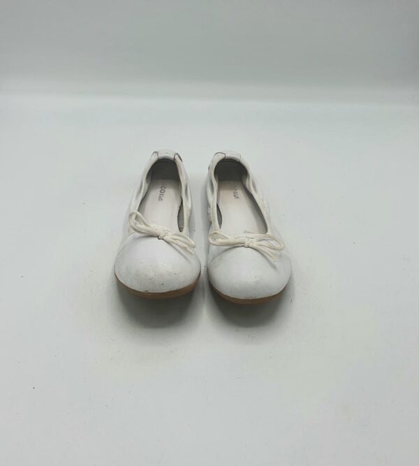 Balerini copii Fosco 30 , piele , alb - imagine 5