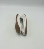 Balerini copii Fosco 30 , piele , alb - imagine 4