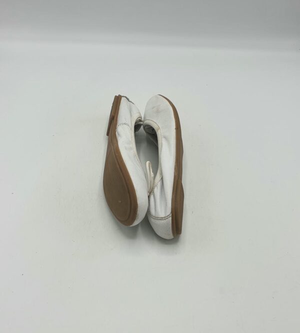 Balerini copii Fosco 30 , piele , alb - imagine 4