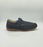 Mocasini barbati Modarew 40 , piele , bleumarin