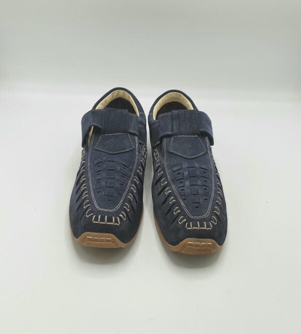 Mocasini barbati Modarew 40 , piele , bleumarin - imagine 5