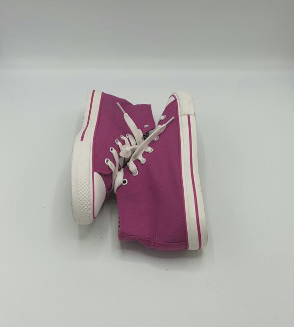 Tenisi dama Oyande 38 , material textil , mov alb - imagine 4