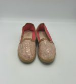 Espadrile dama 36 , material textil , maro roz - imagine 3