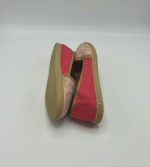 Espadrile dama 36 , material textil , maro roz - imagine 4